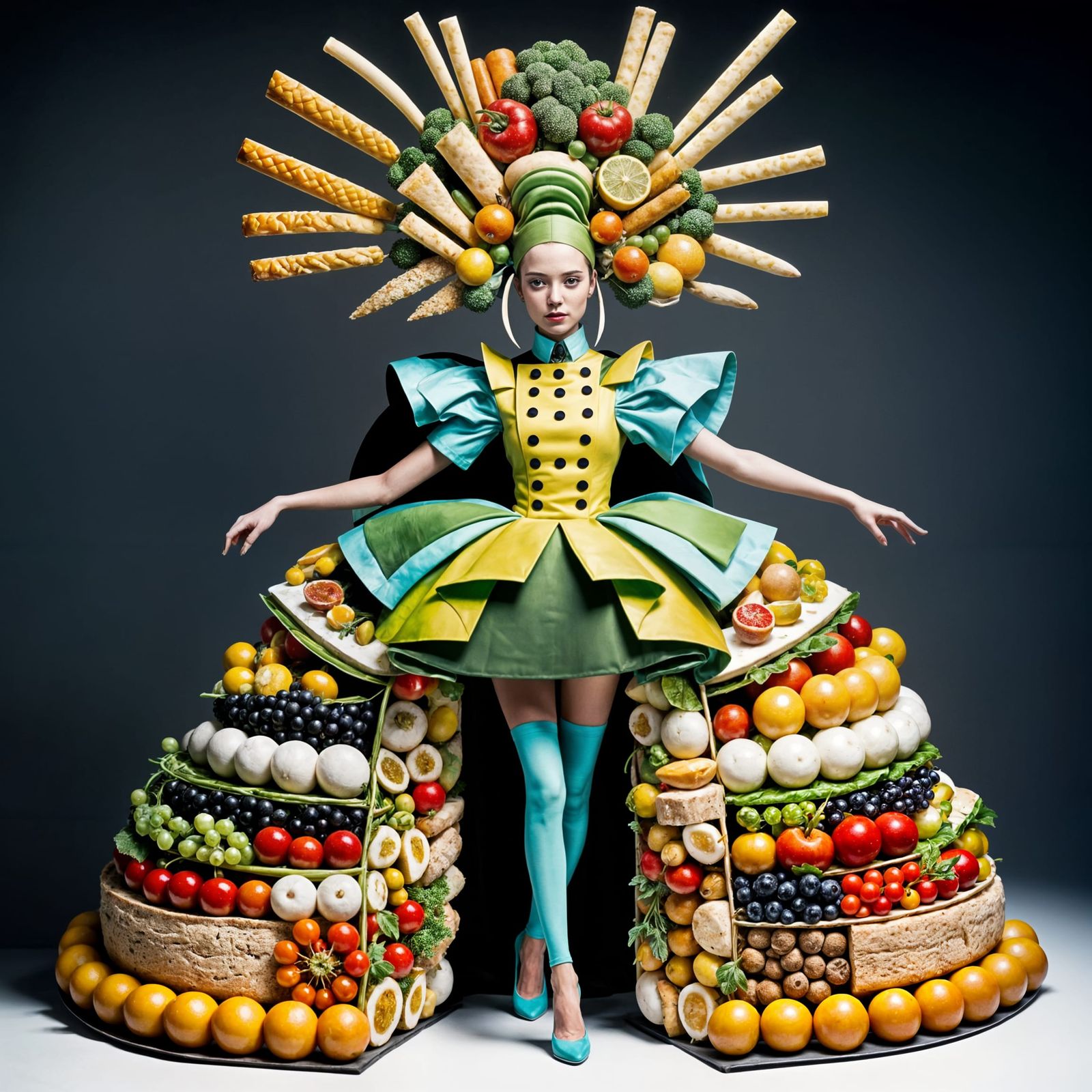 Avant-garde Culinary Couture.