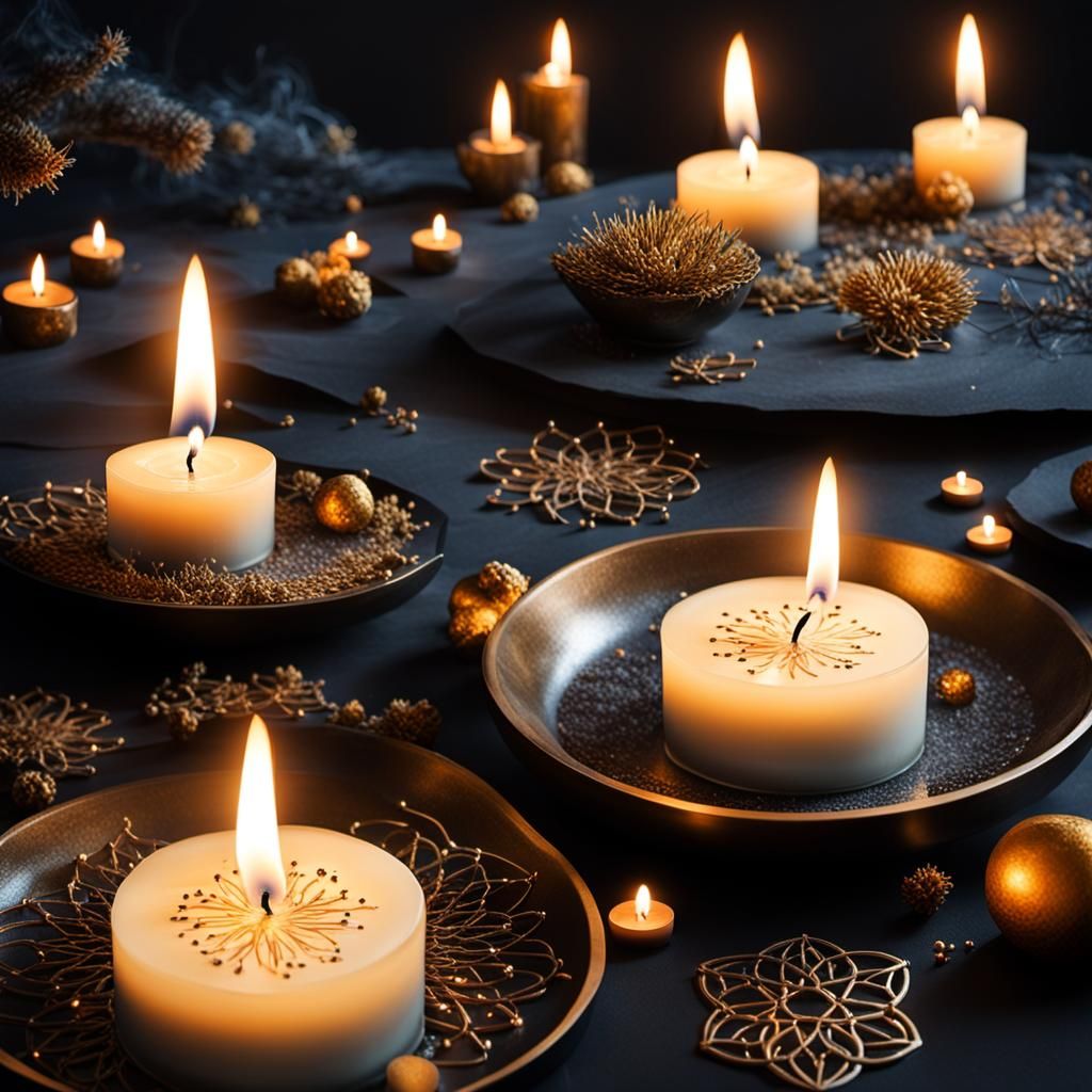 Terrifying Witchcraft Ritual with Ethereal Lighting