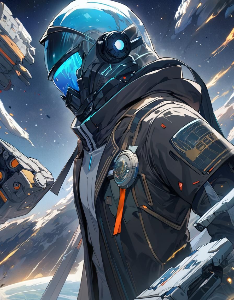 Lord El-Melloi II as Sci-Fi Space Scientist