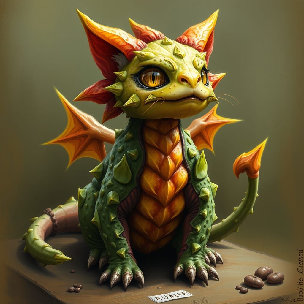 Exotic Feline Dragon Fruit Hybrid