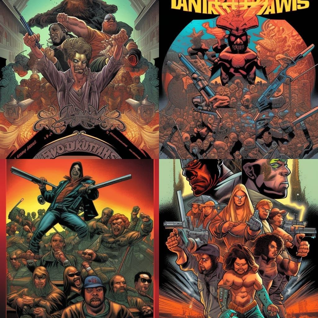 NWA: World's Most Dangerous Group in Comic Art