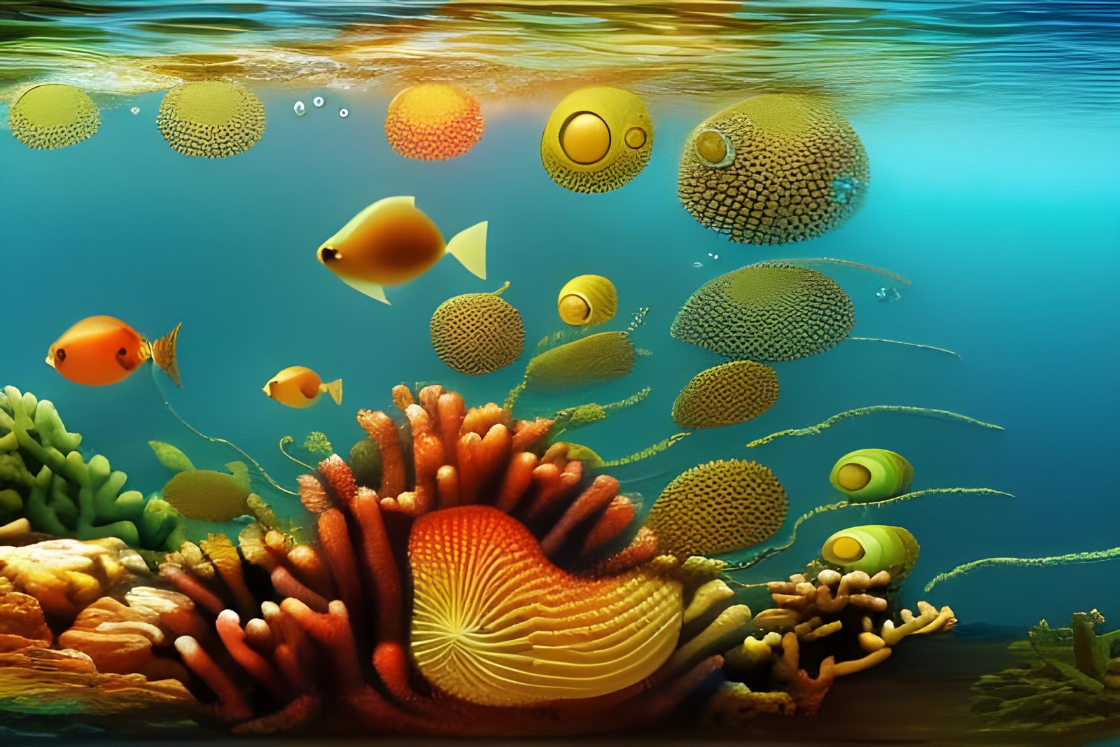 Coral life