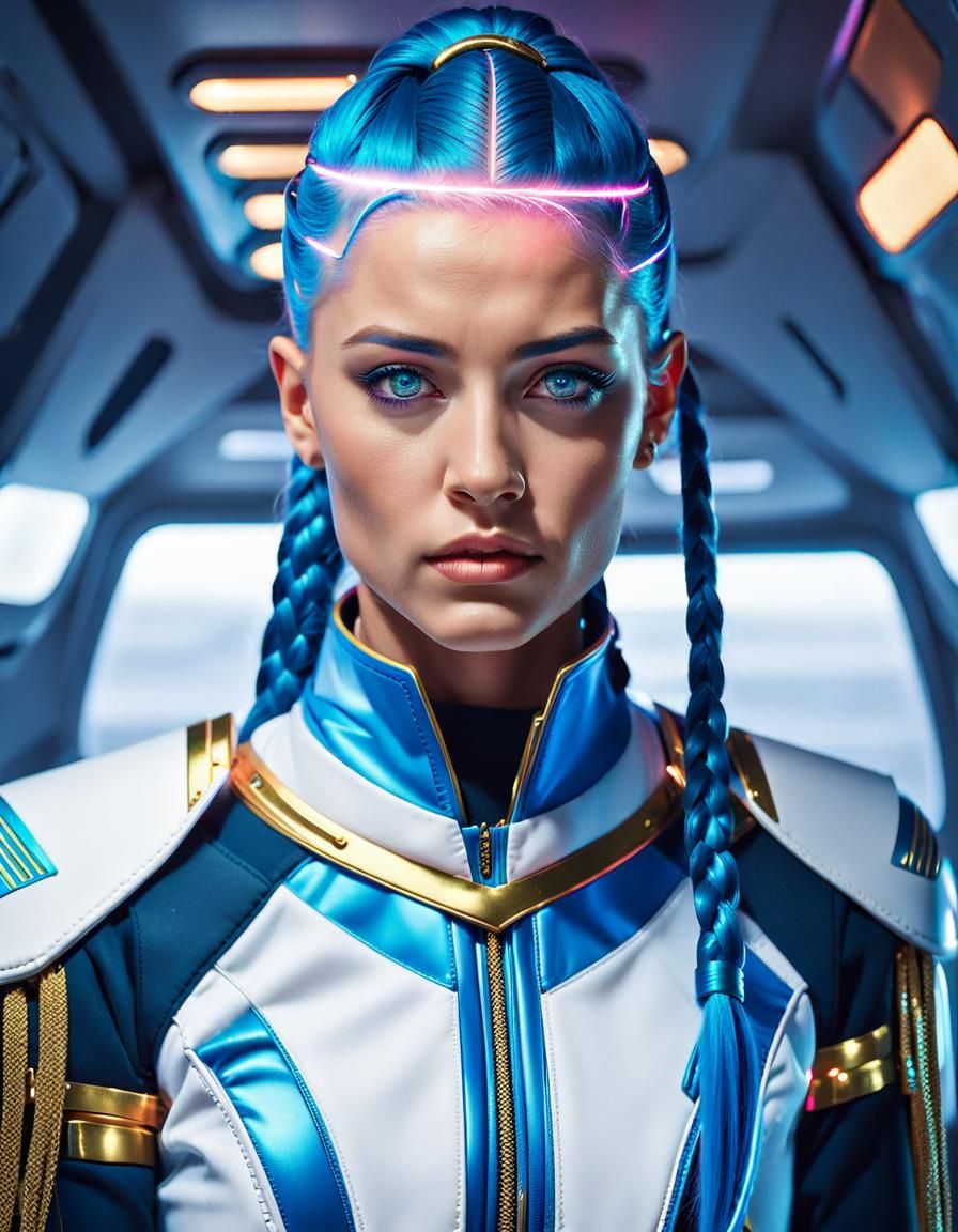 Empress of Tomorrow: The Daring Saga of Tiana, the Blue-Eyed Space Warrior