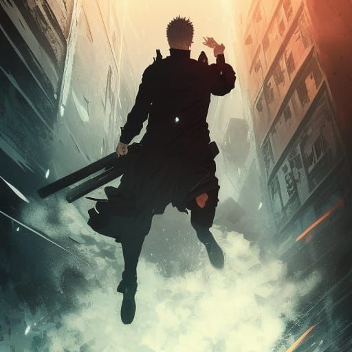 Dark Fantasy Characters in Art Nouveau Style