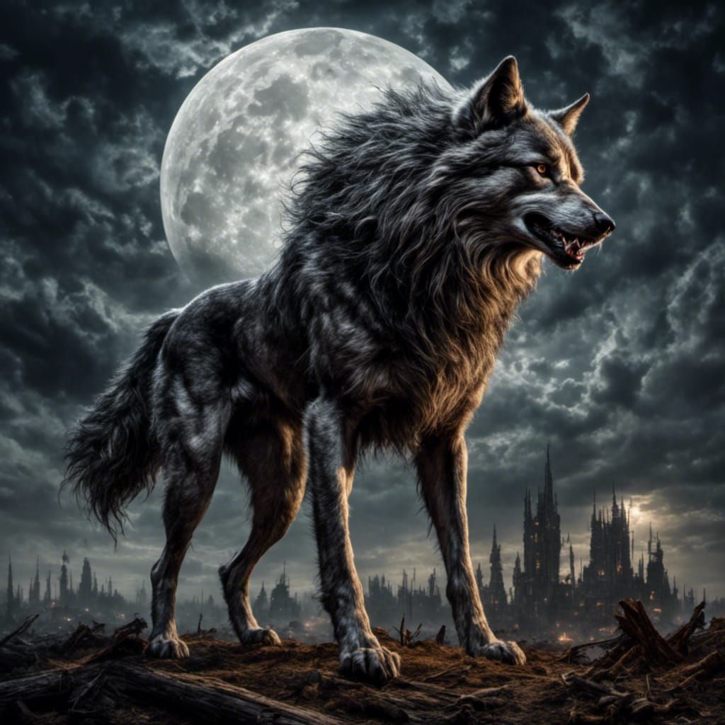 Werewolf Transformation in Dark Fantasy Realism