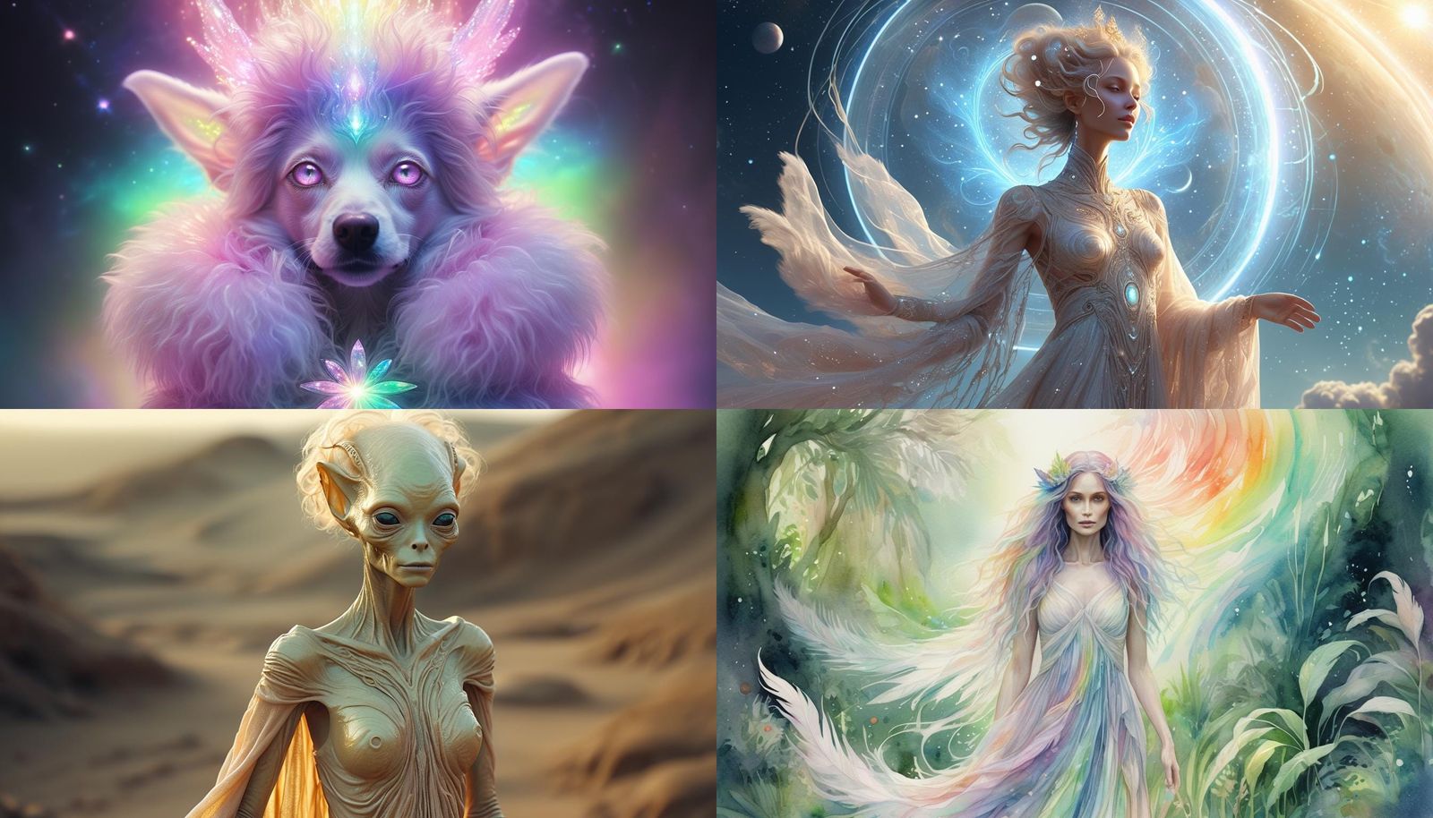 Graceful Alien Overlord: A Hierophilia Image