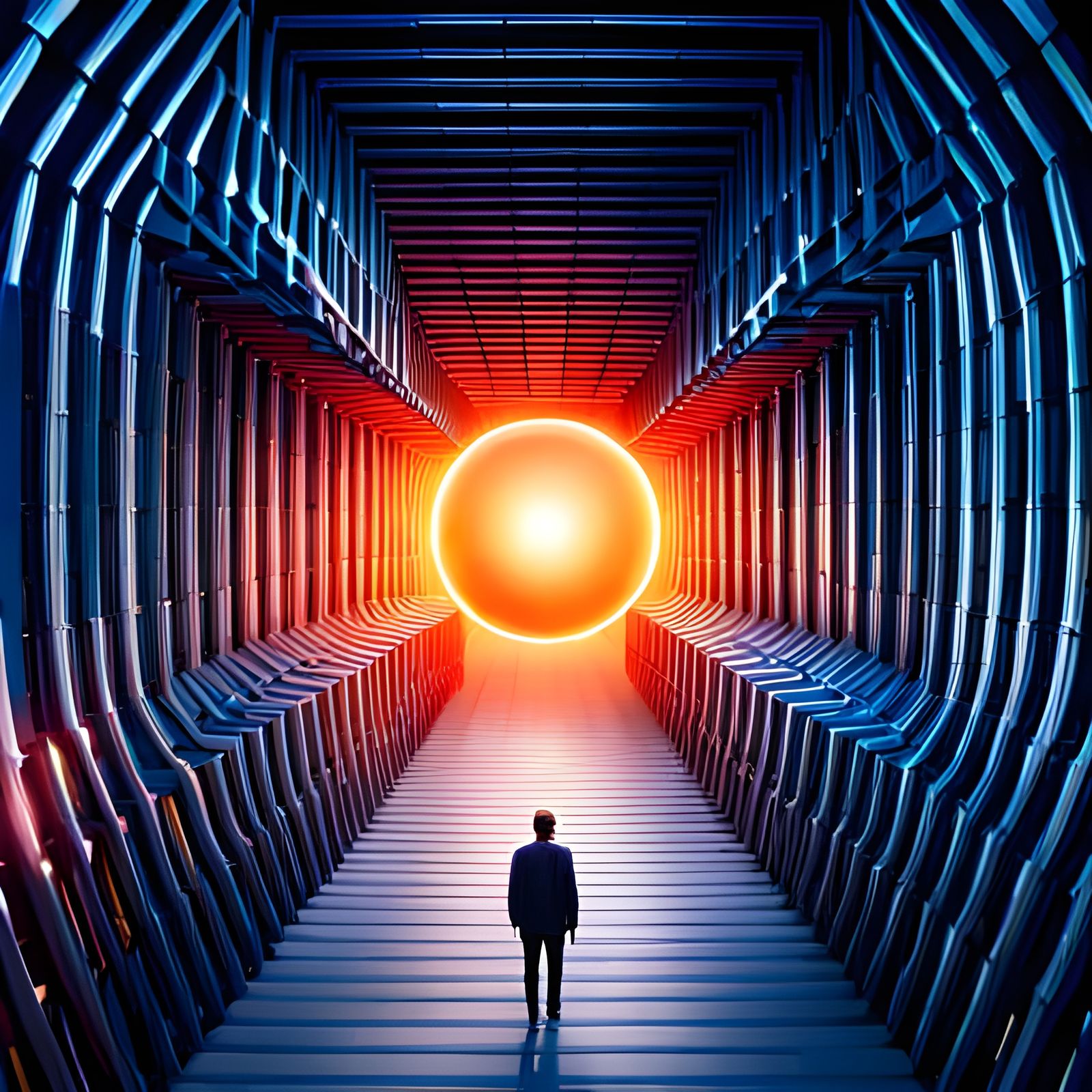 AI Super Quantum Computer with Tesseract Sphere