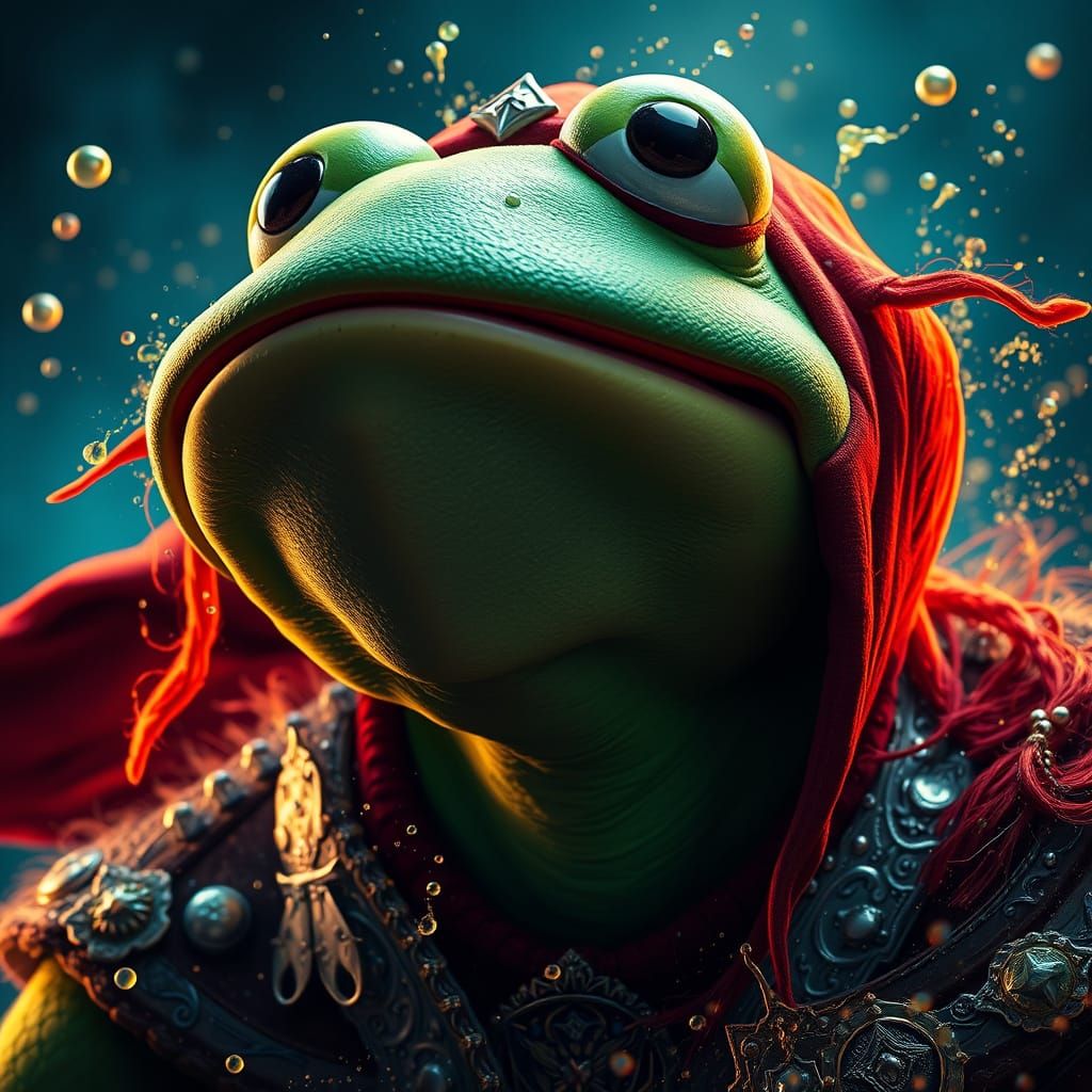 Kermit the Frog as Erik the Red