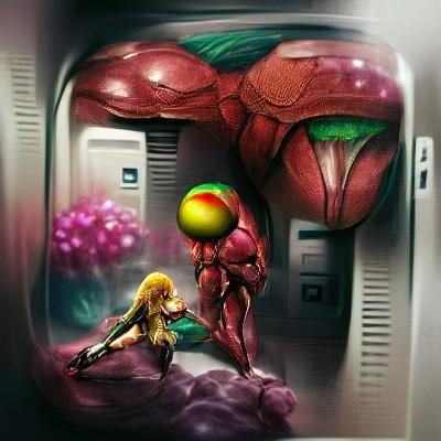 Sci-Fi Warrior Ready for Battle