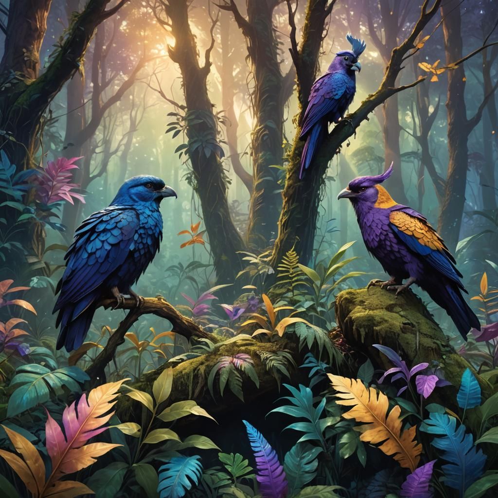 Terra Ultima Animals in a Lush Forest