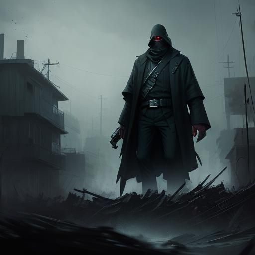 Sinister Surveillance Scene by Rutkowski