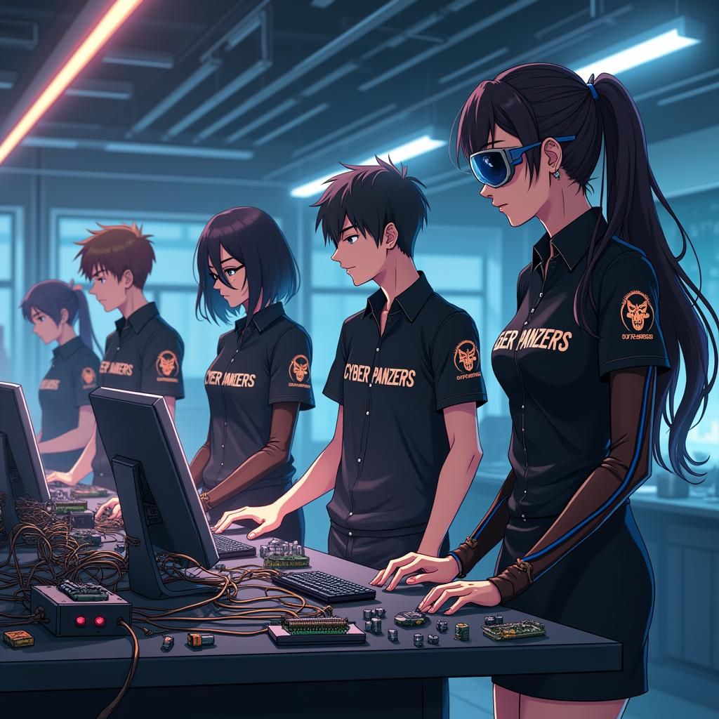 Inventors Create Robot Army in Hidden Cyberpunk Lab