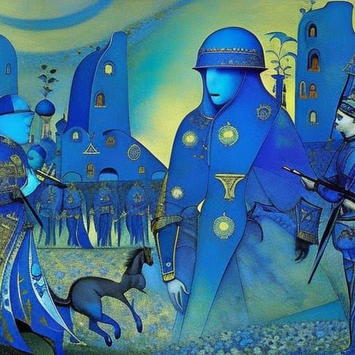 Sarah and Abraham in Fairycore Dystopia