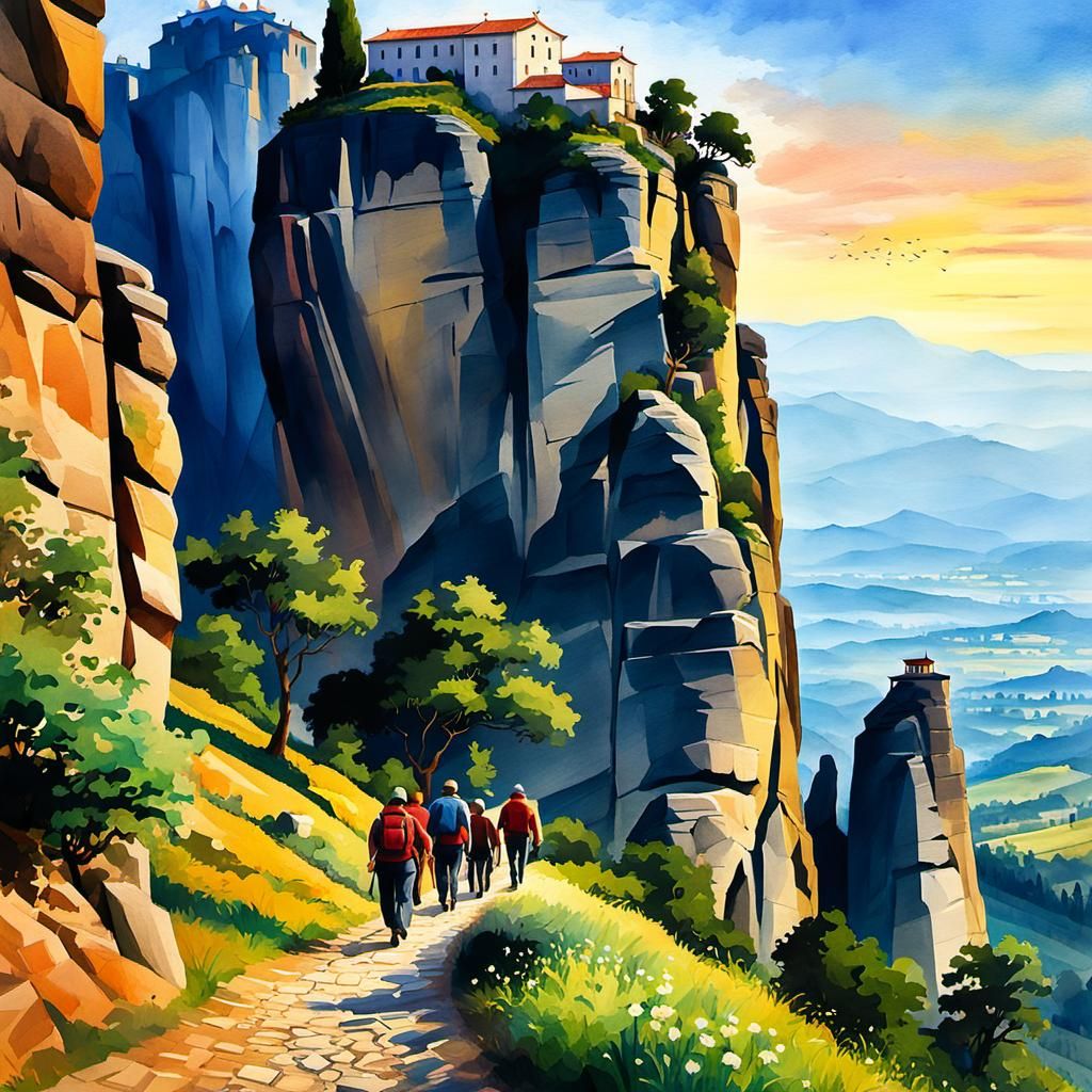 Meteora Monastery, Greece