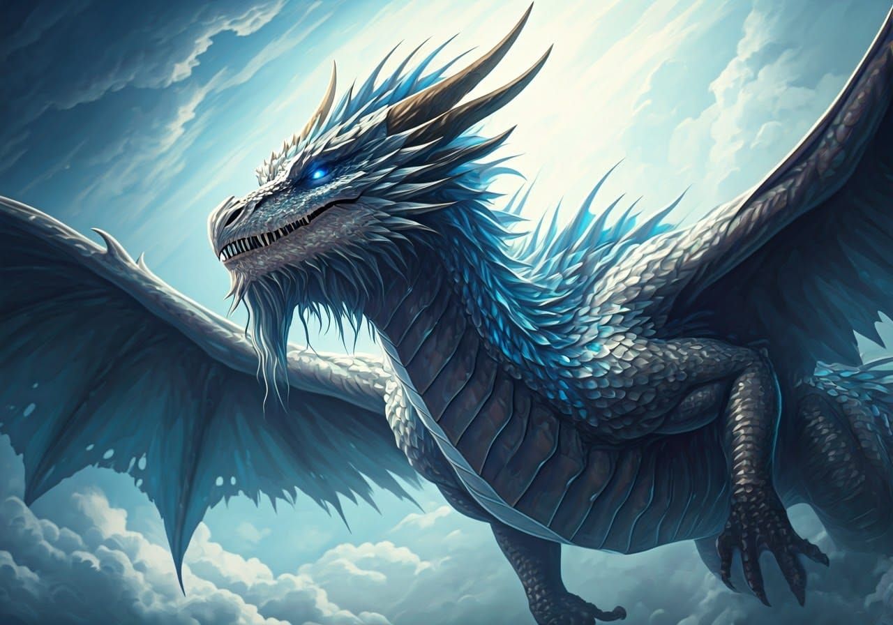 Bahamut the Platinum Dragon