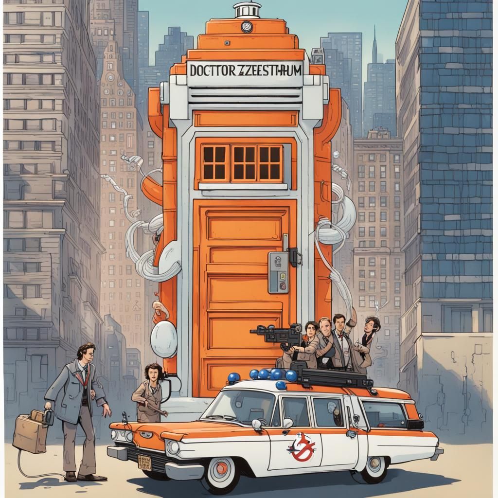 Der Doctor und die Ghostbusters..