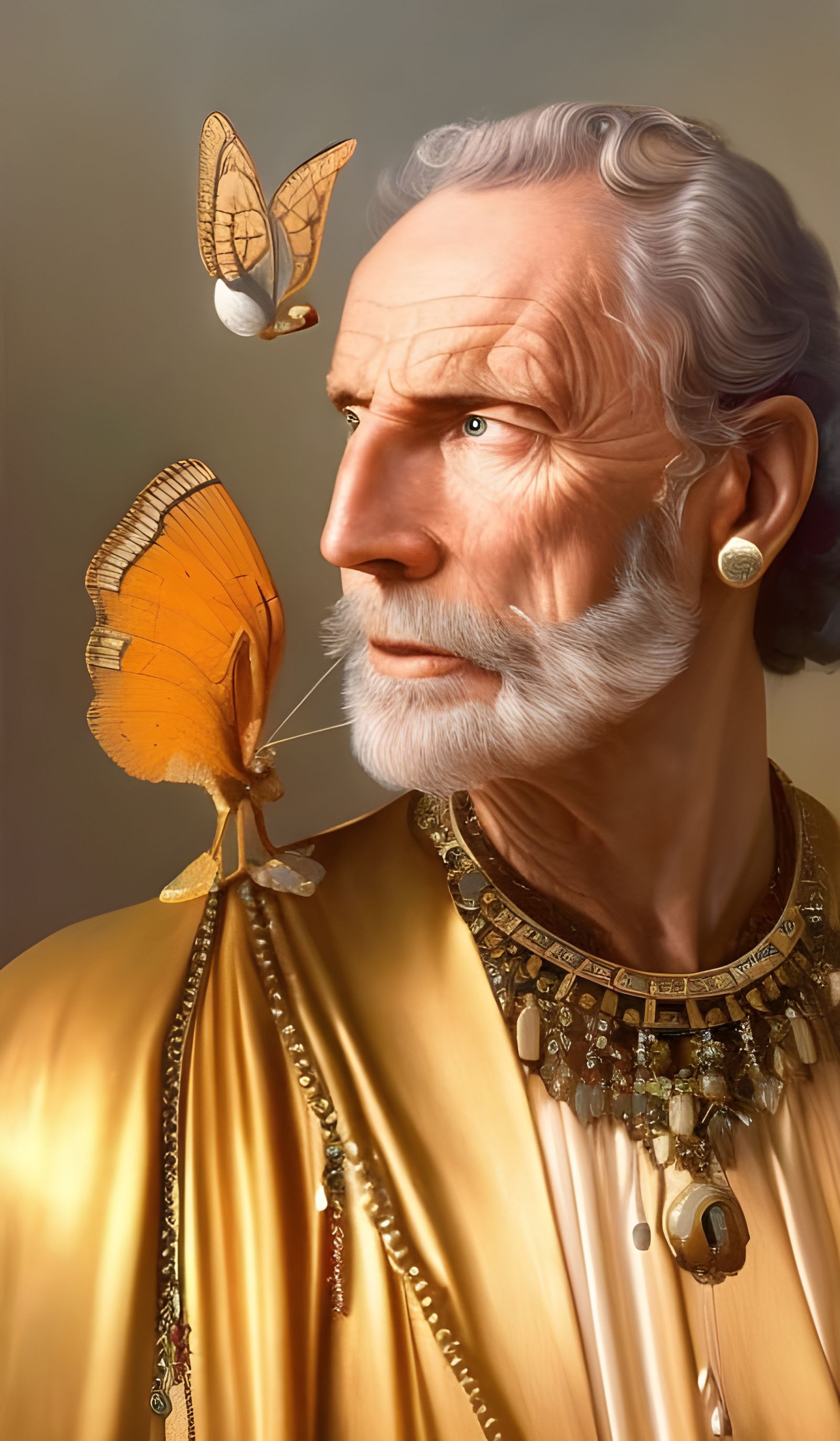 Surreal Portrait: Recursive Beauty in Dreamy Soft Light