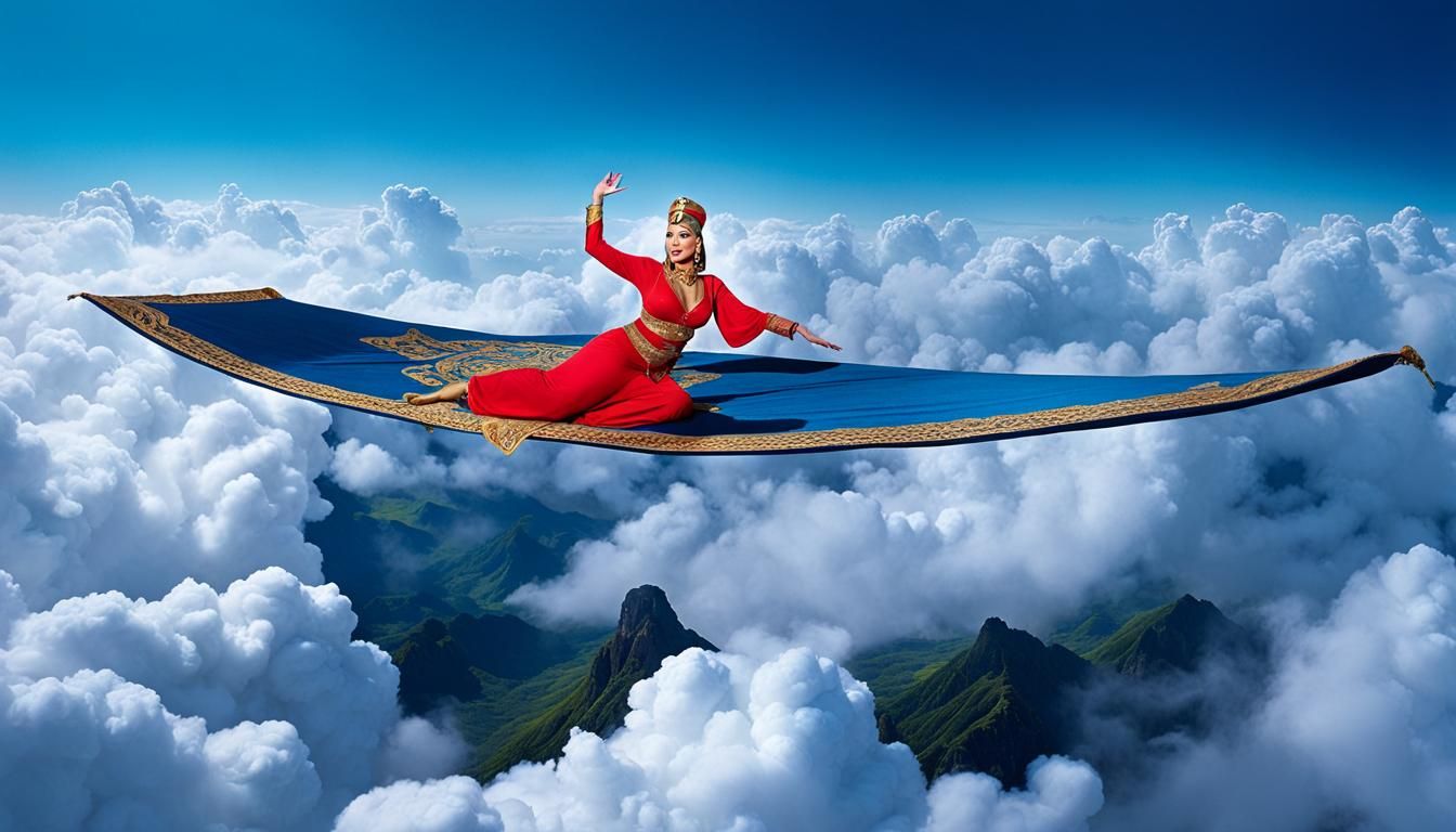 Jeannie And Her Flying Carpet