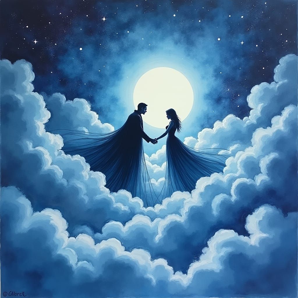 Goth Vampires Dancing in a Baroque Cosmos