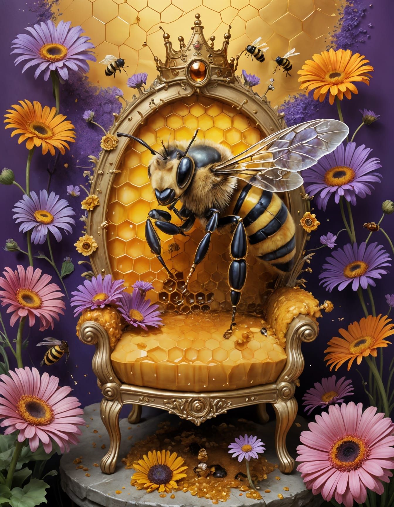 It’s good to BEE the Queen