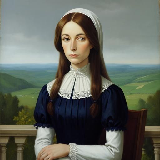 Portrait in a Lovely Outdoor Setting