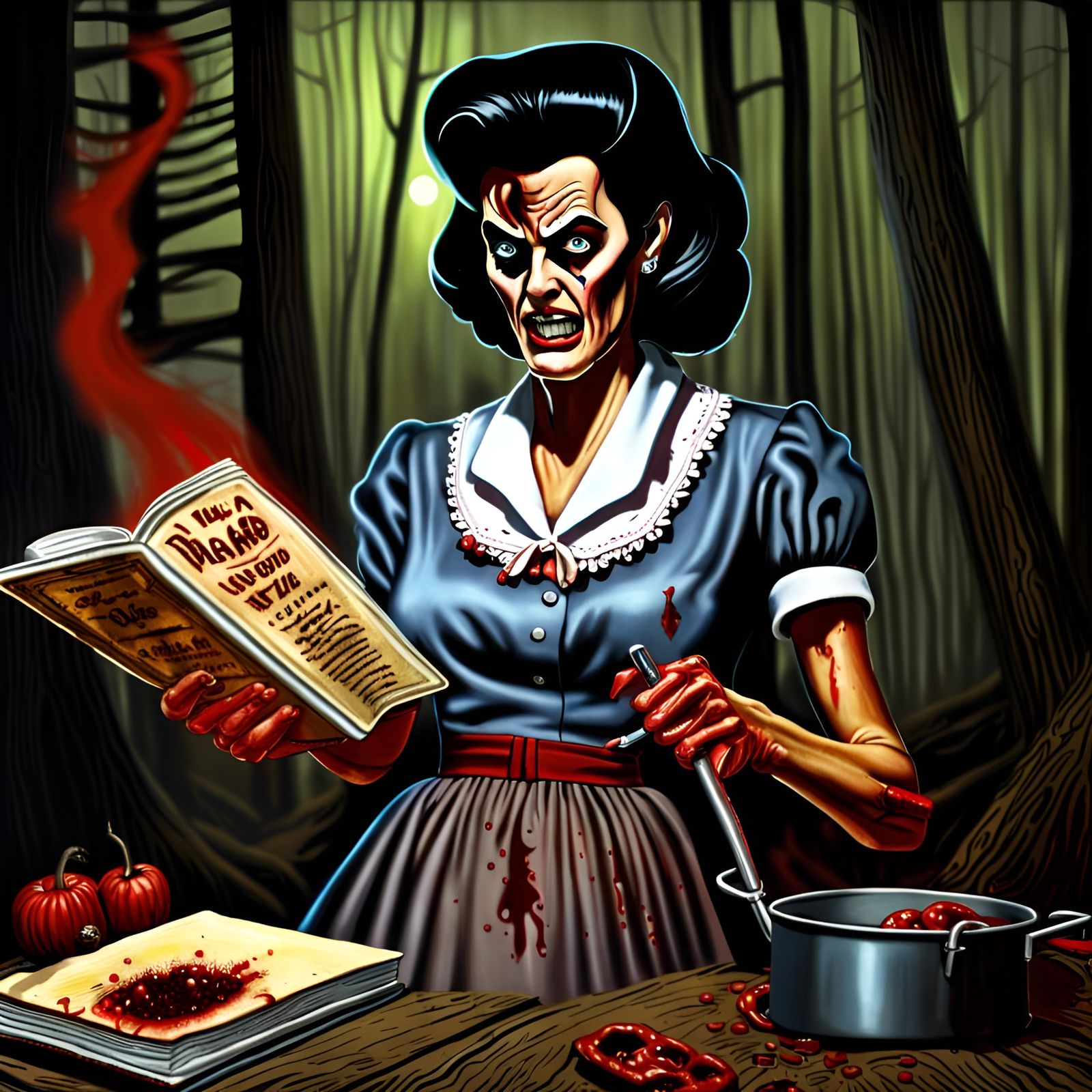 Evil Dead Housewife Ash Williams