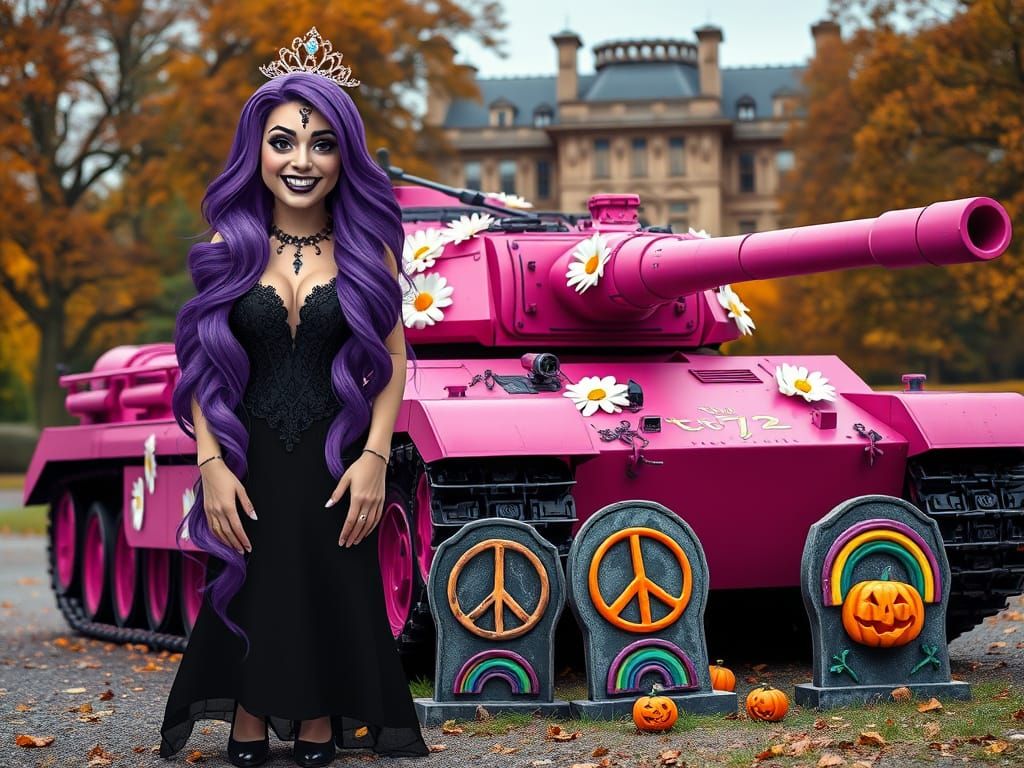 The beautiful Lady Lucinda, Disney Princess of Peace