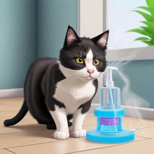 Mr. Fluffy's Cat Toy: Sims-Style 3D Render
