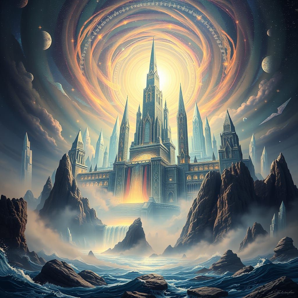 Majestic Atlantis Metropolis Rises from the Ocean Depths in ...