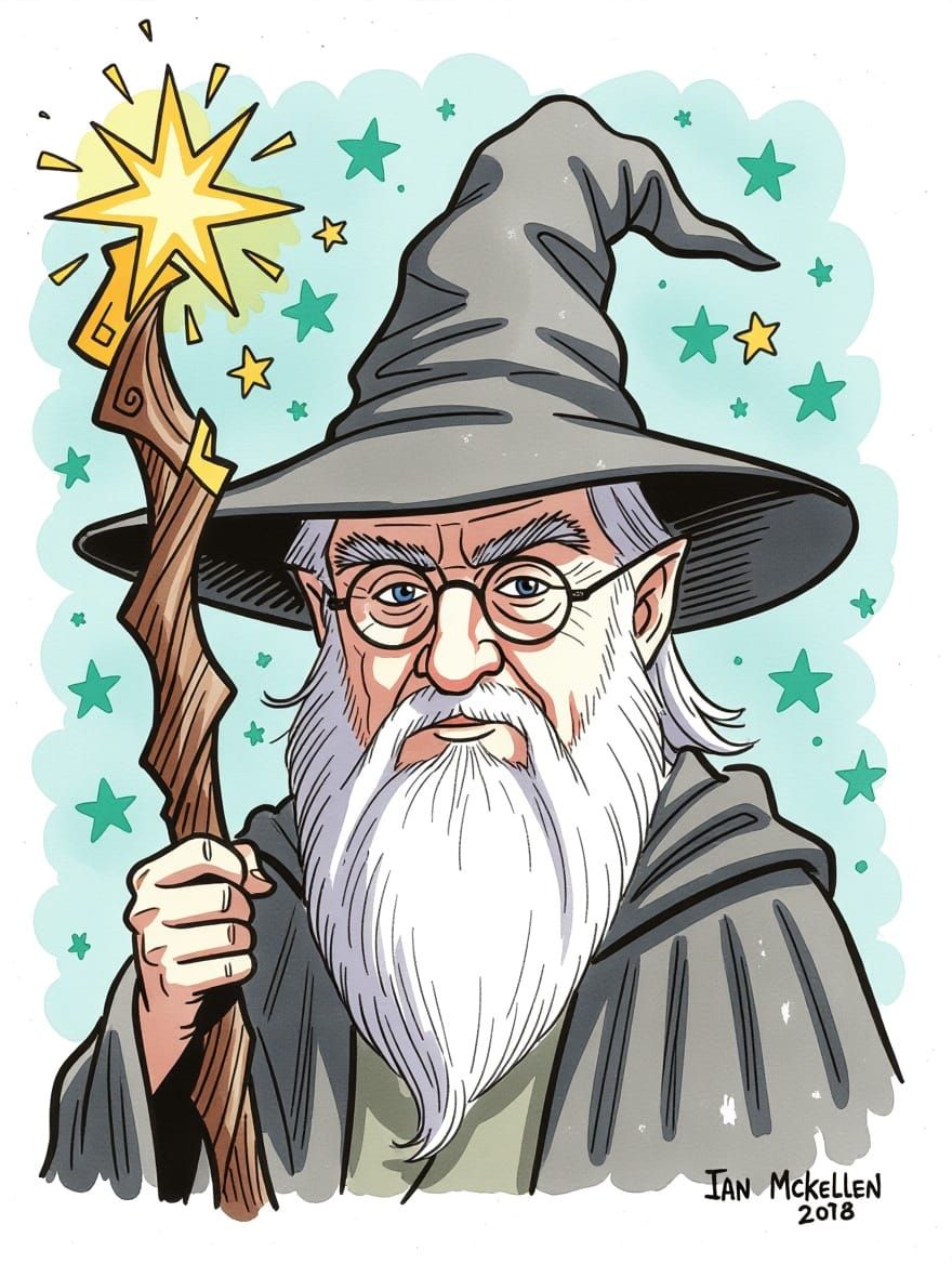 When you ask for Ian McKellen as Gandalf the Grey but get Si...