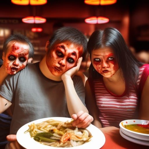 Zombies At the Chinese Restaurant