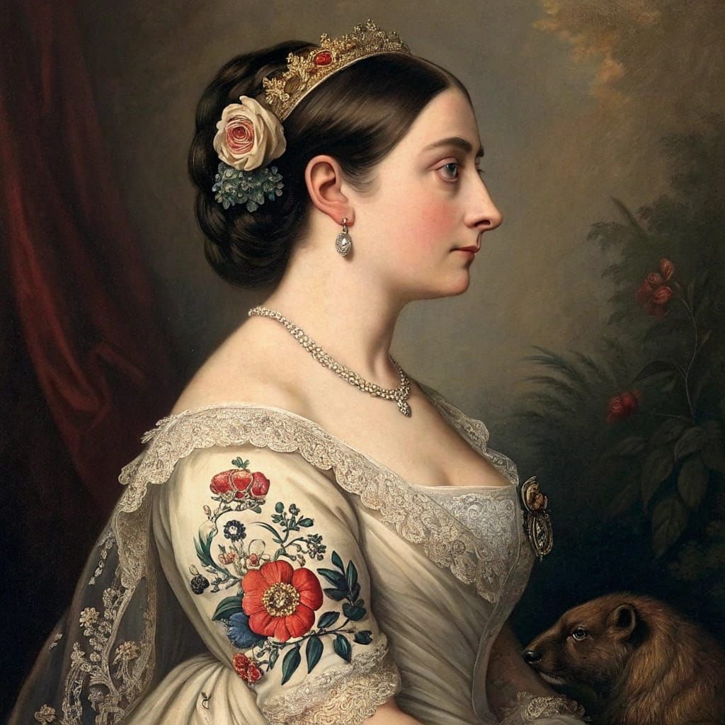 Queen Victoria's Wombat Tattoo in Sailor Jerry Style