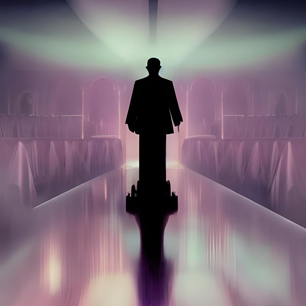 Ghostly Conductor Leads Spectral Orchestra