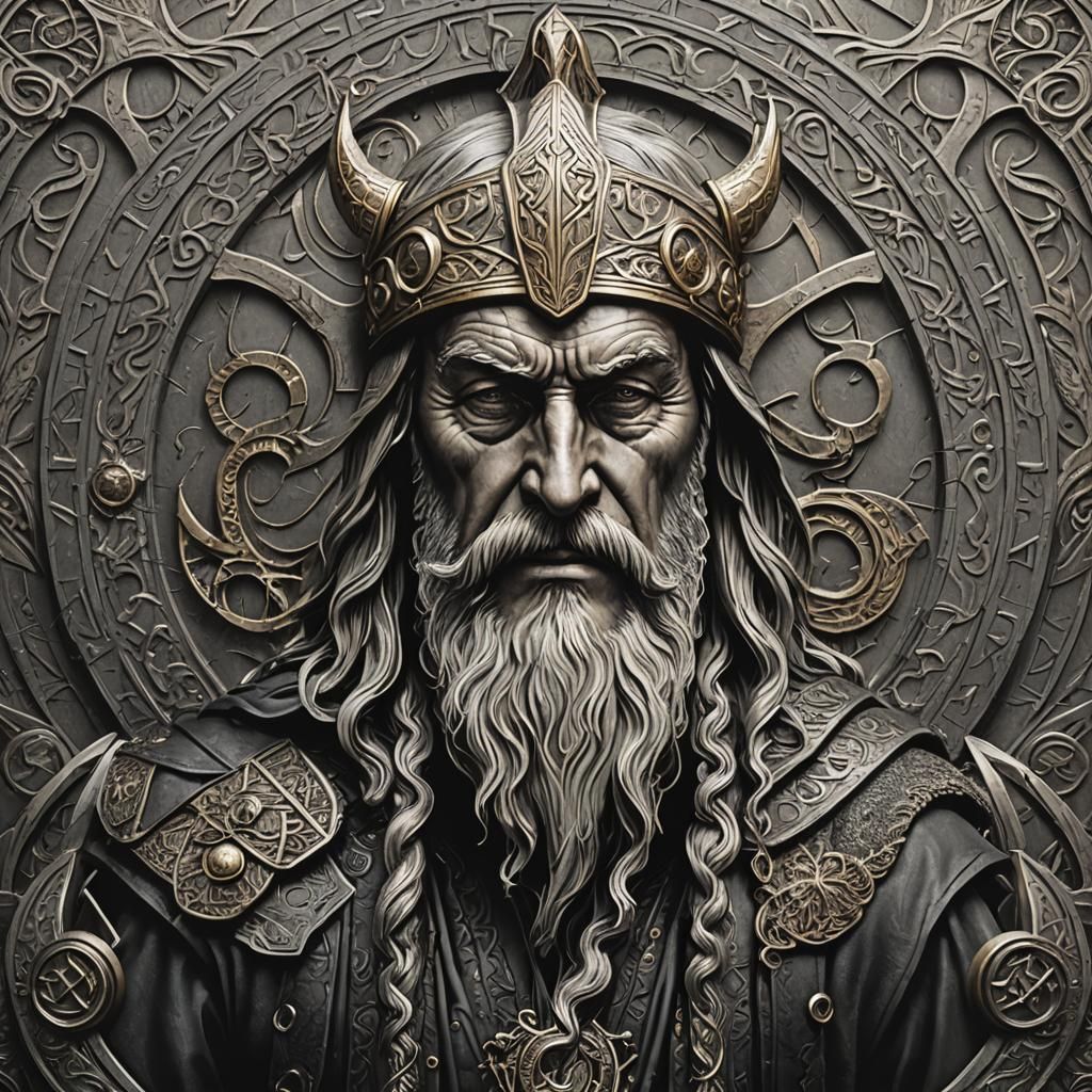 Odin: Norse God Generated by AI