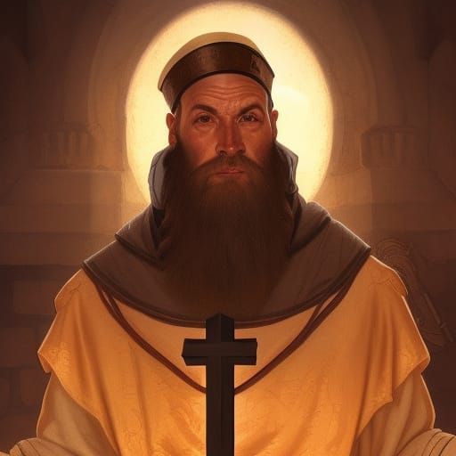 A medieval orthodox priest