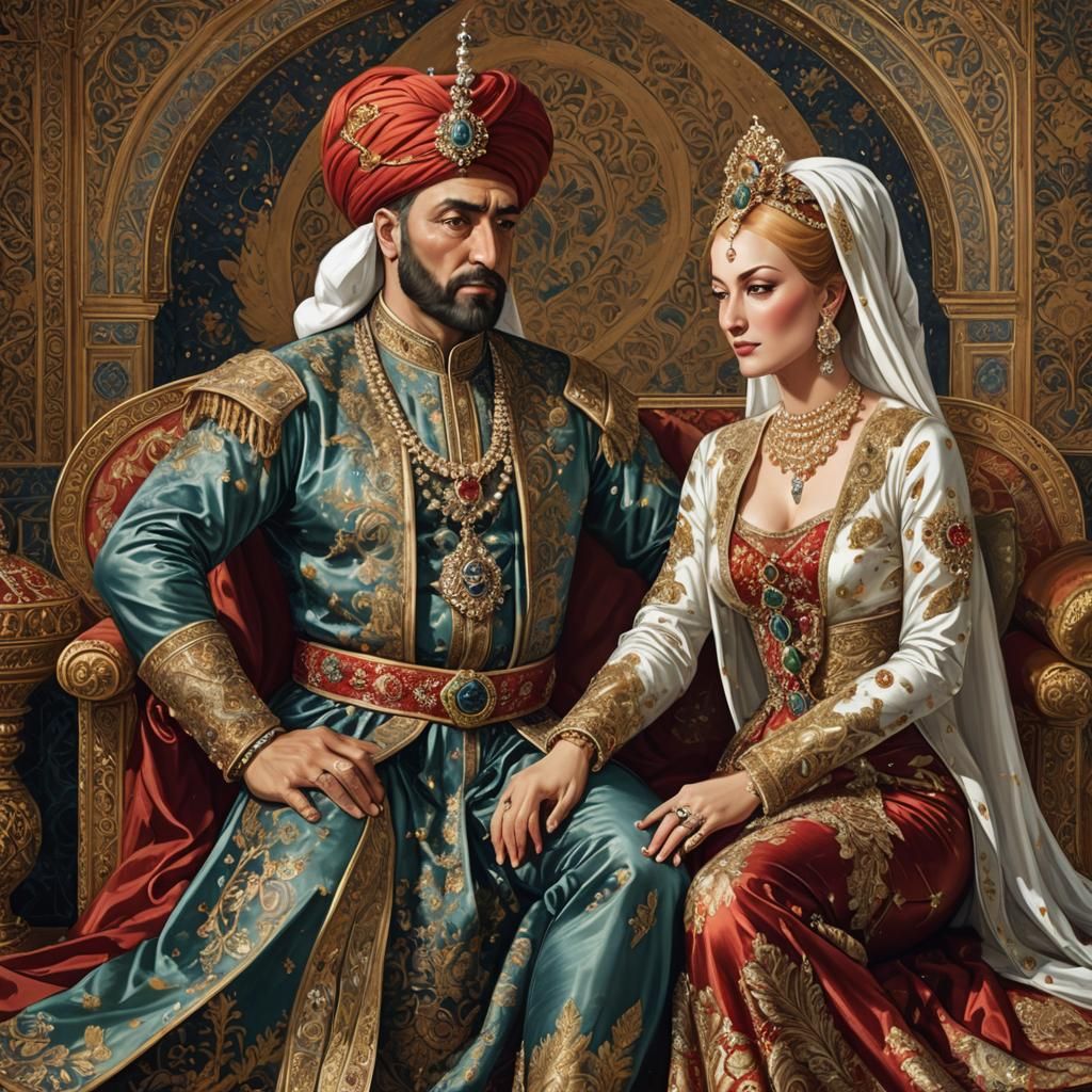 Suleyman The Magnificent and Hurrem Sultan