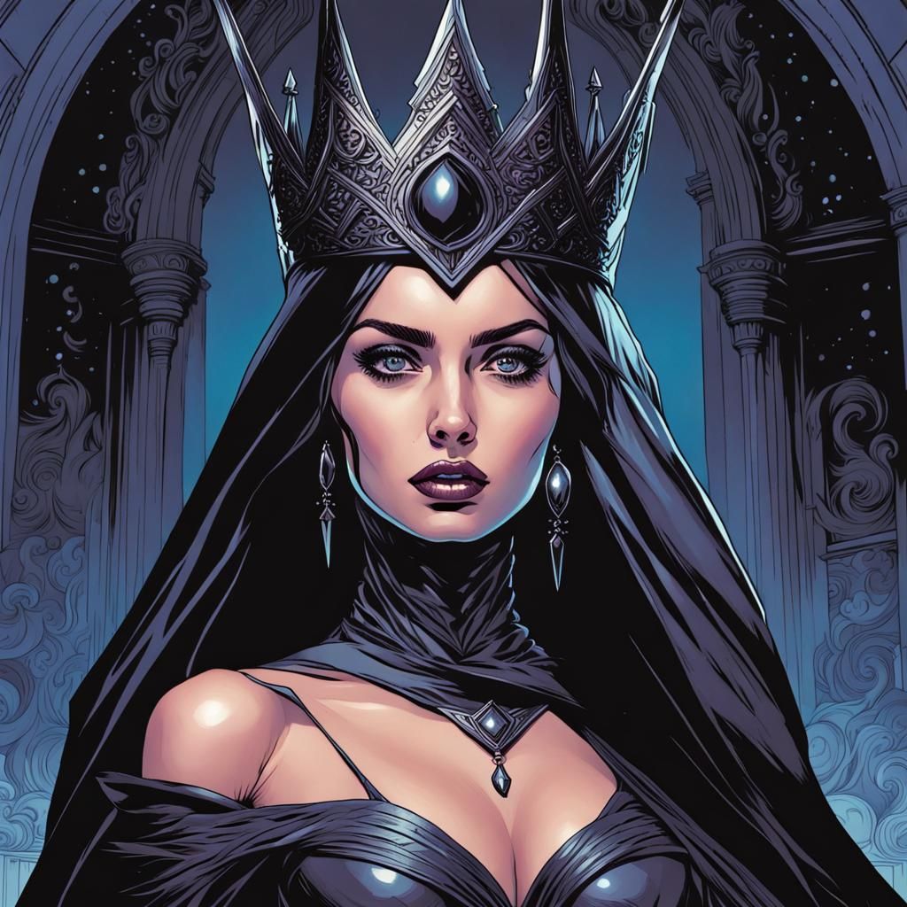 Ana de Armas as Comic Book Witch Queen