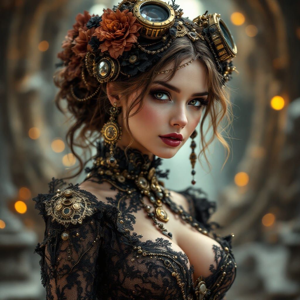 Steampunk Victorian Elegance Unveiled