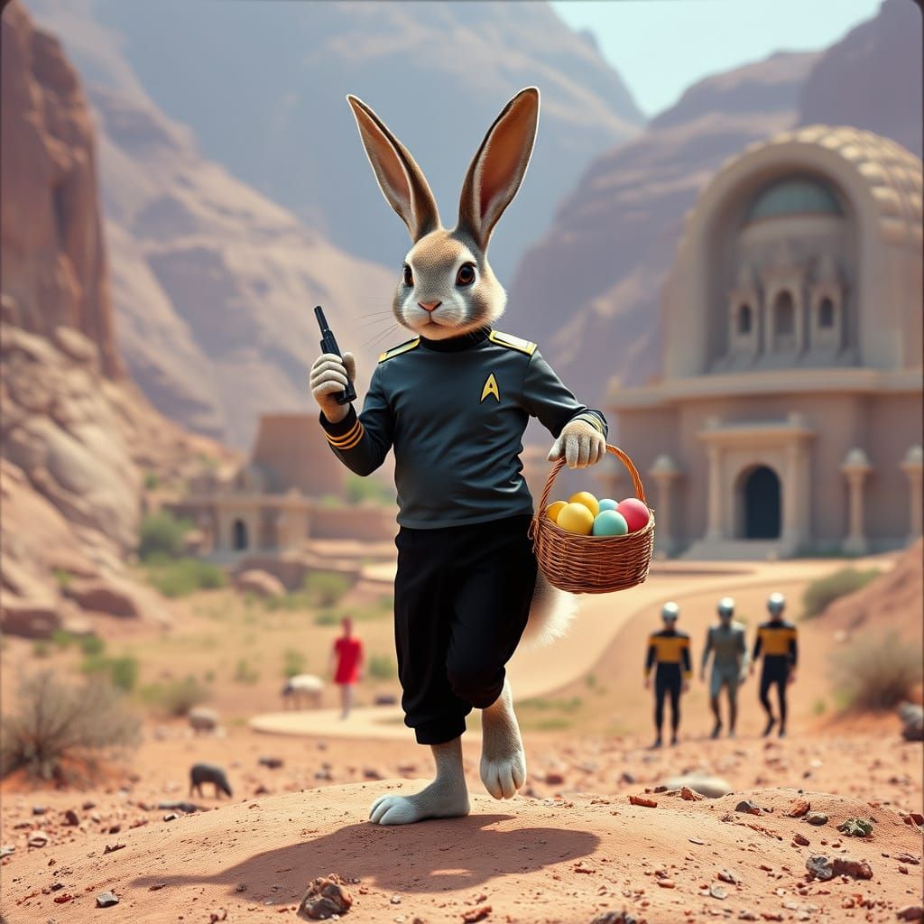 Starfleet Easter Bunny