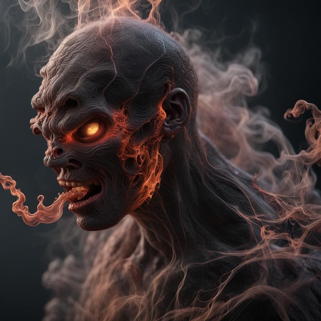 Disgusting Humanoid Creature in 8K Resolution