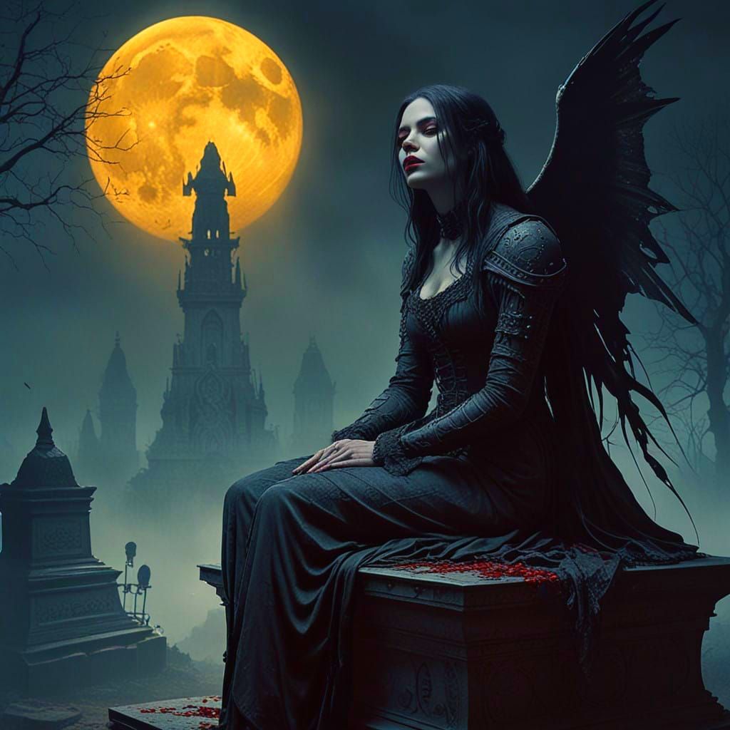 Vampire Goddess Haunts Ancient Tomb