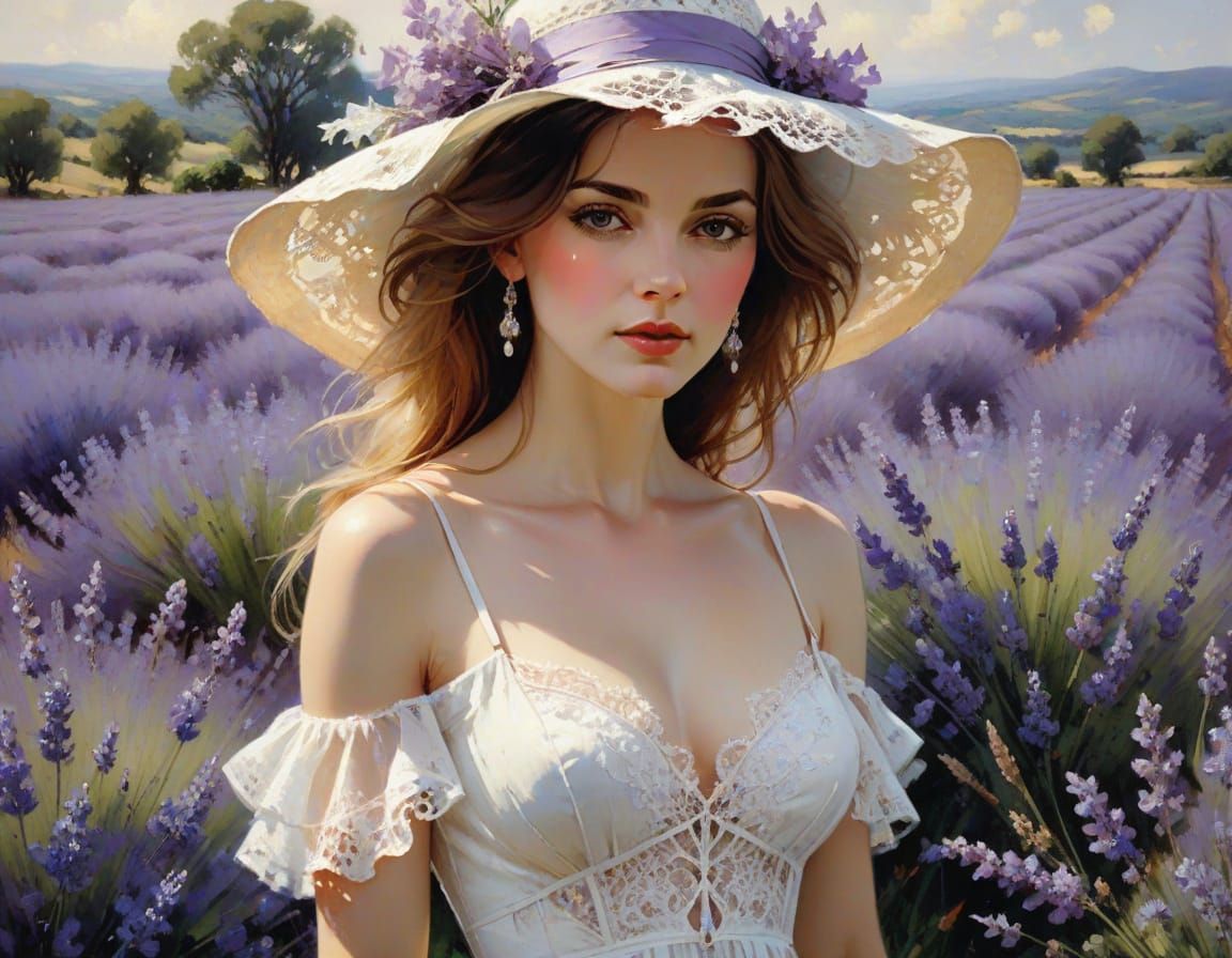 Eloise, Provence, France, 1925