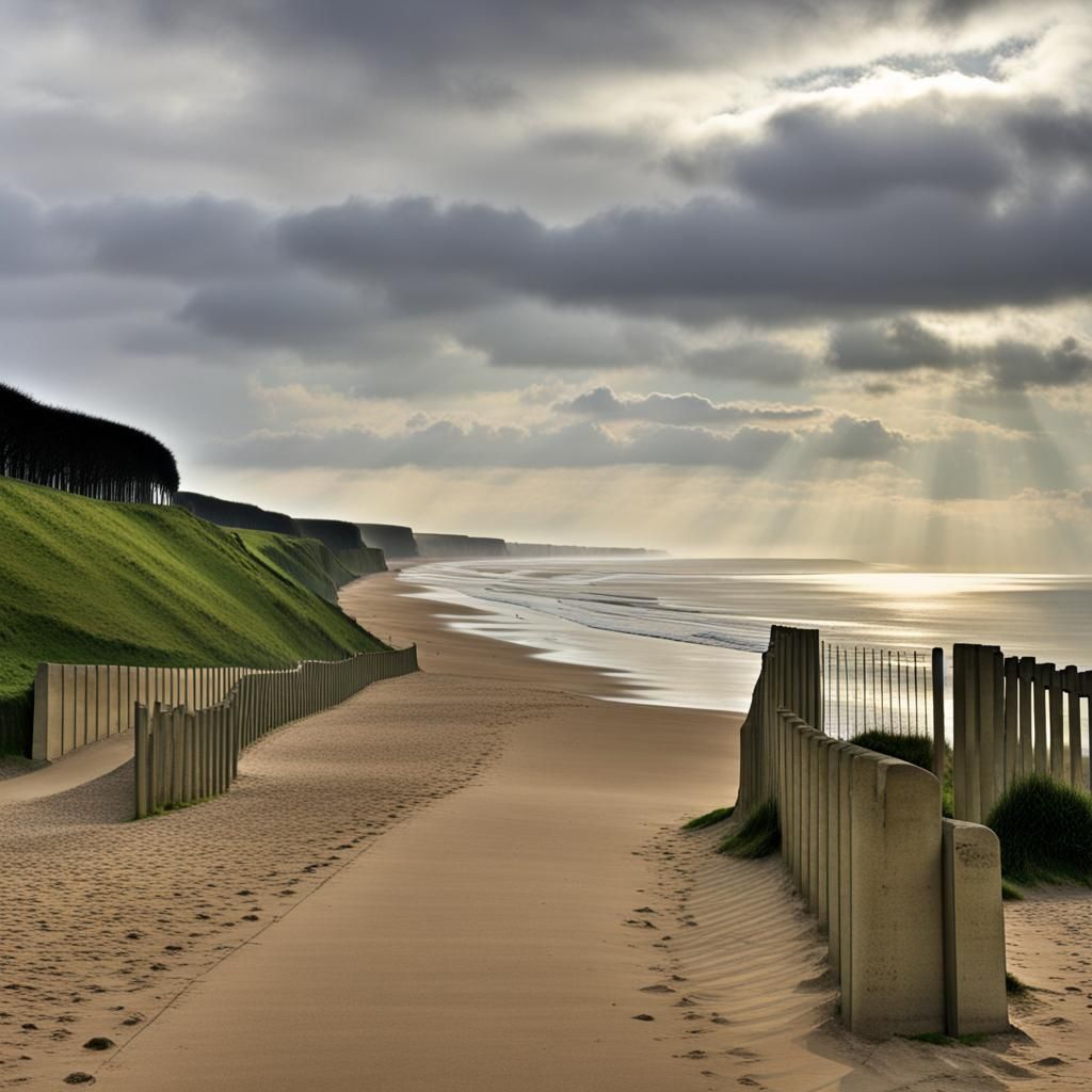 Omaha Beach: A Digital Impression