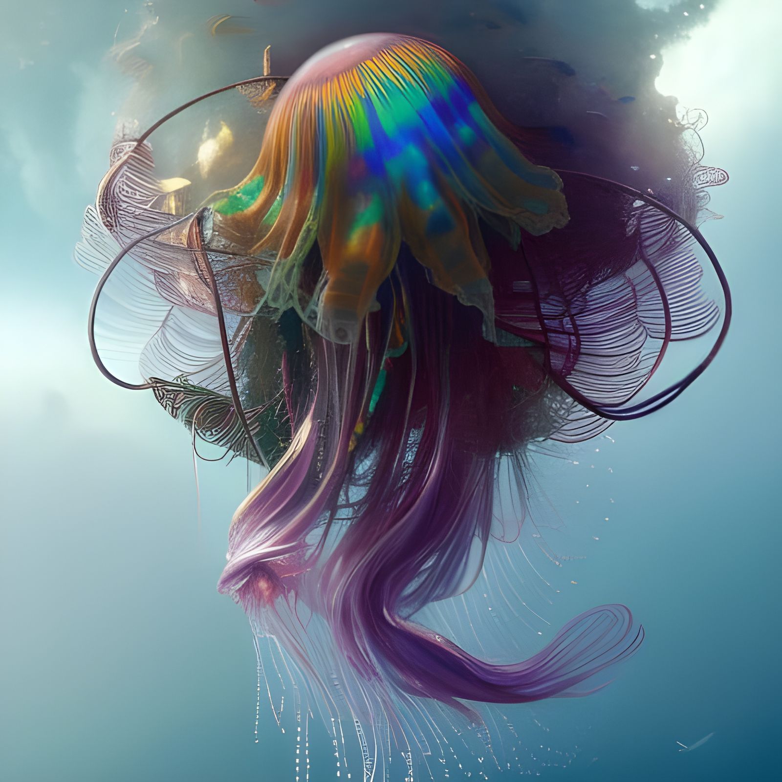 Gigantic jellyfish III