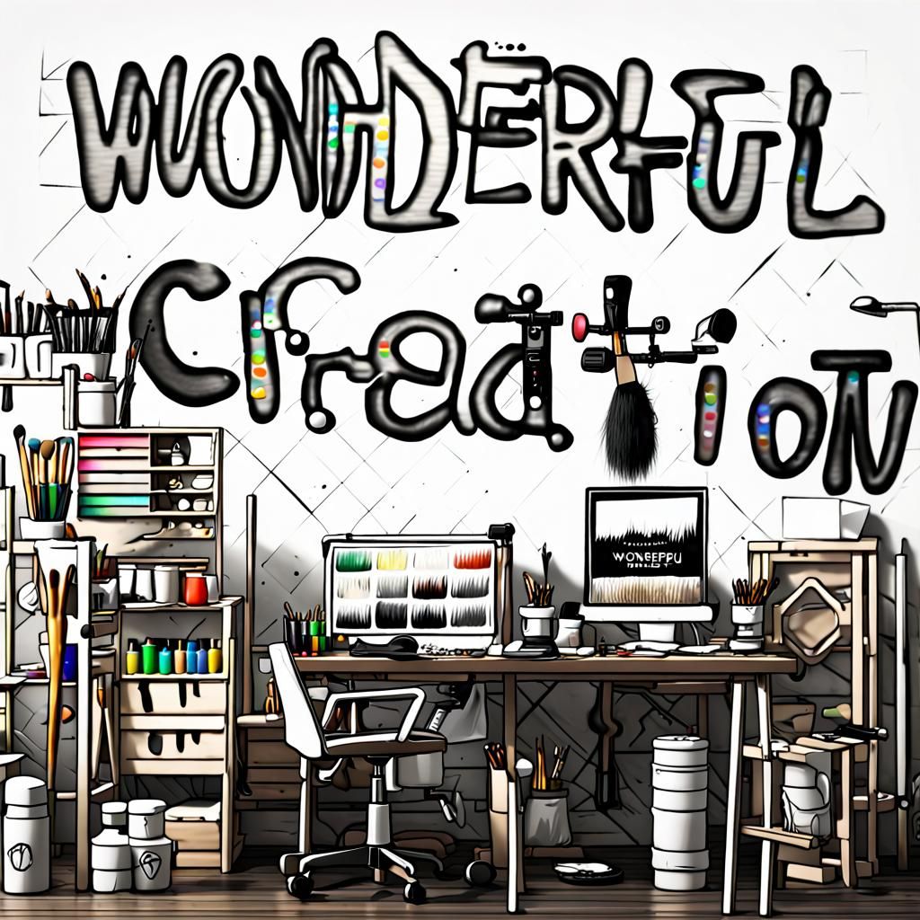 Artist Workstation with Volumetric Lighting