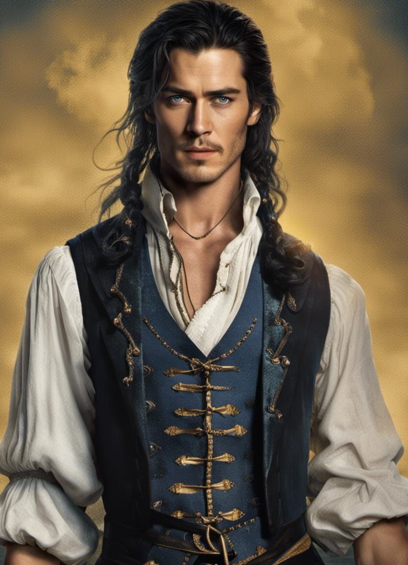 Pirates of the Caribbean Inspired Nobleman Portrait
