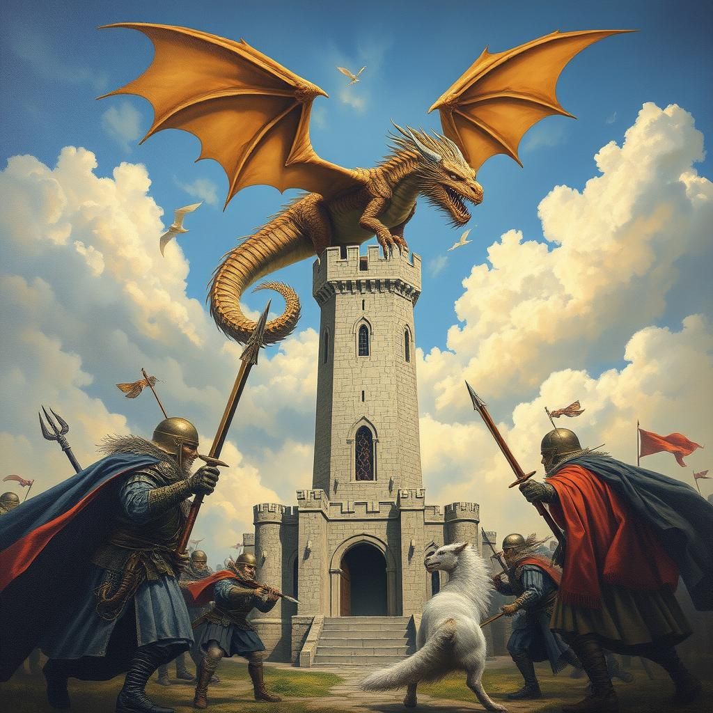 "You attack from below and i, dragon will attack from the sk...