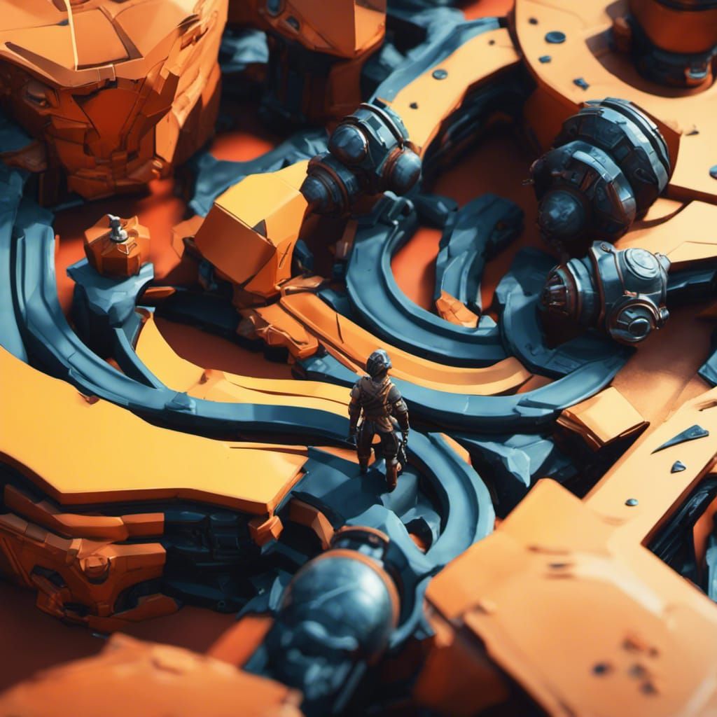 Cinematic 3D Render in 8K Resolution