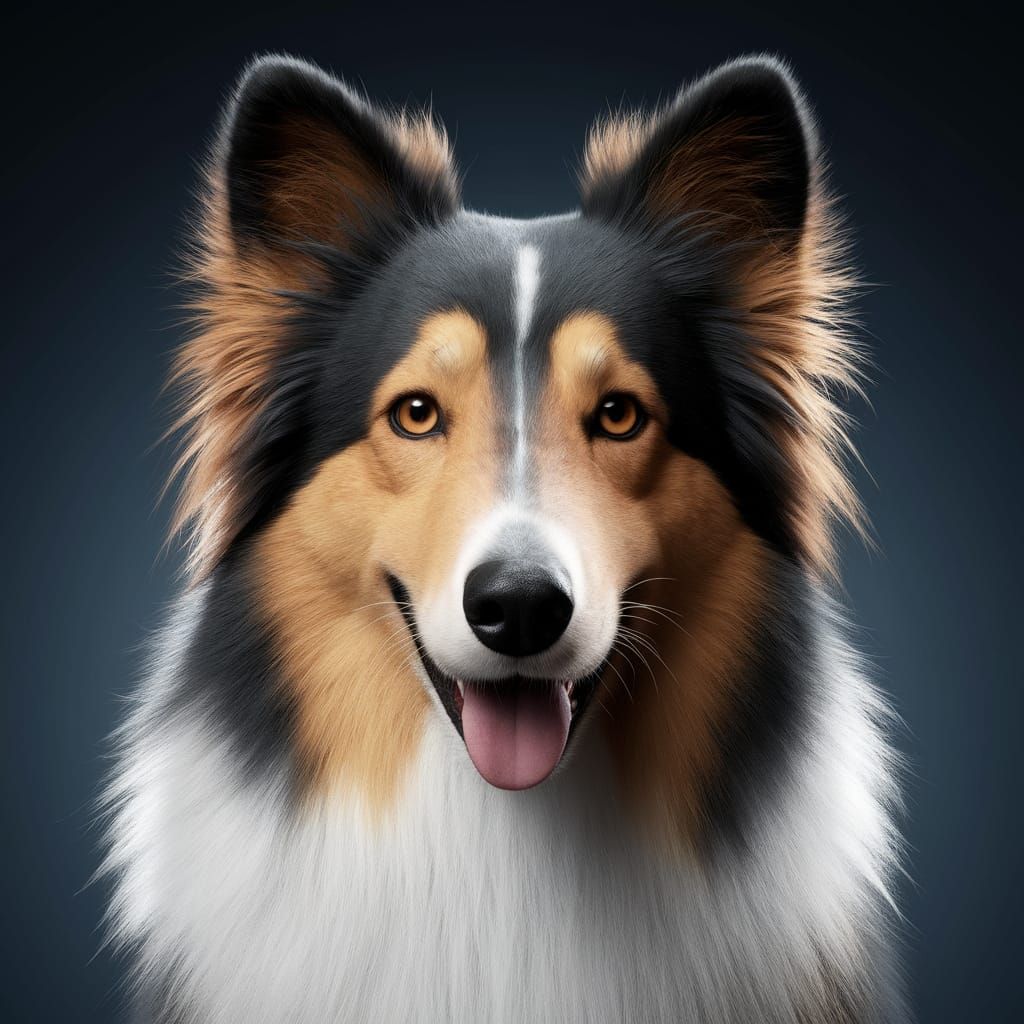 cuddly sheltie woofer floofer doggy