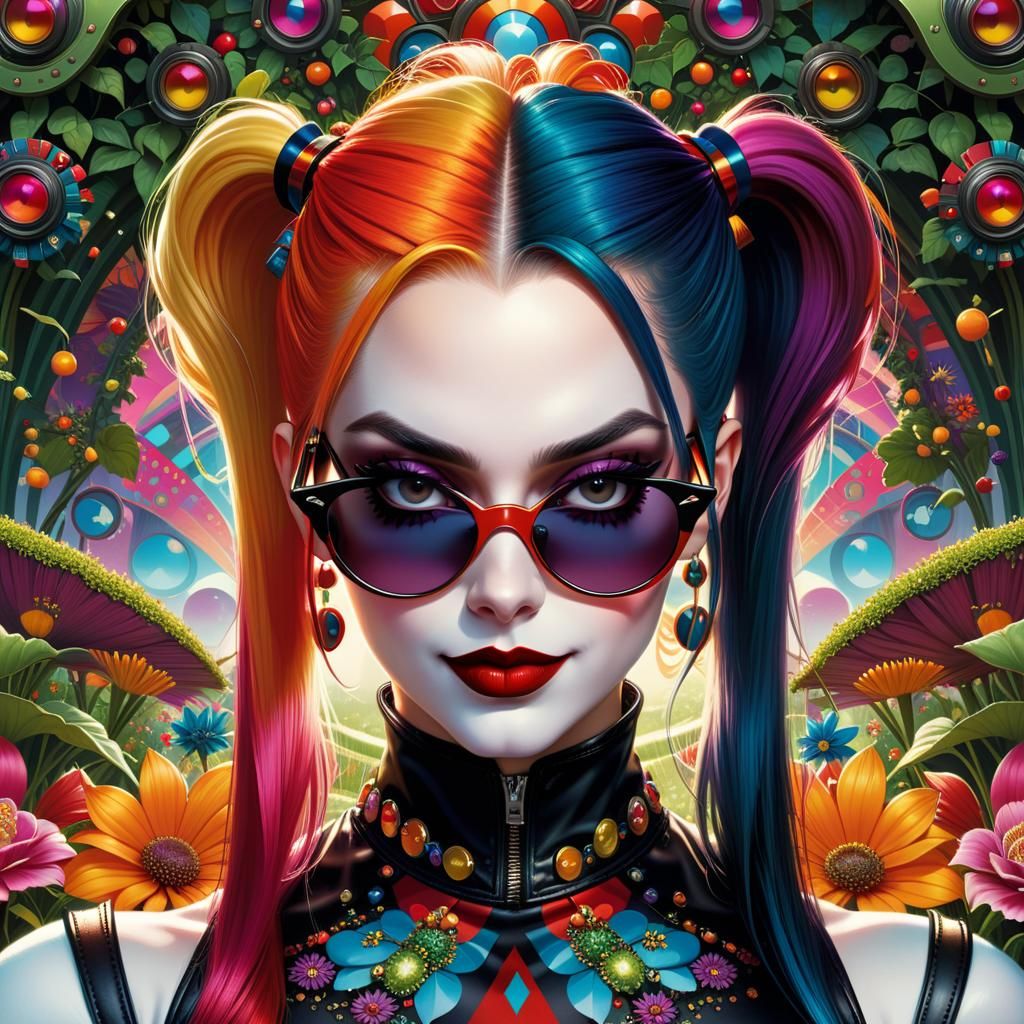 Harley in Rainbow Wonderland